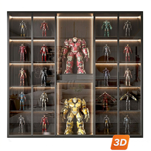 Decorative cabinet Skp Files